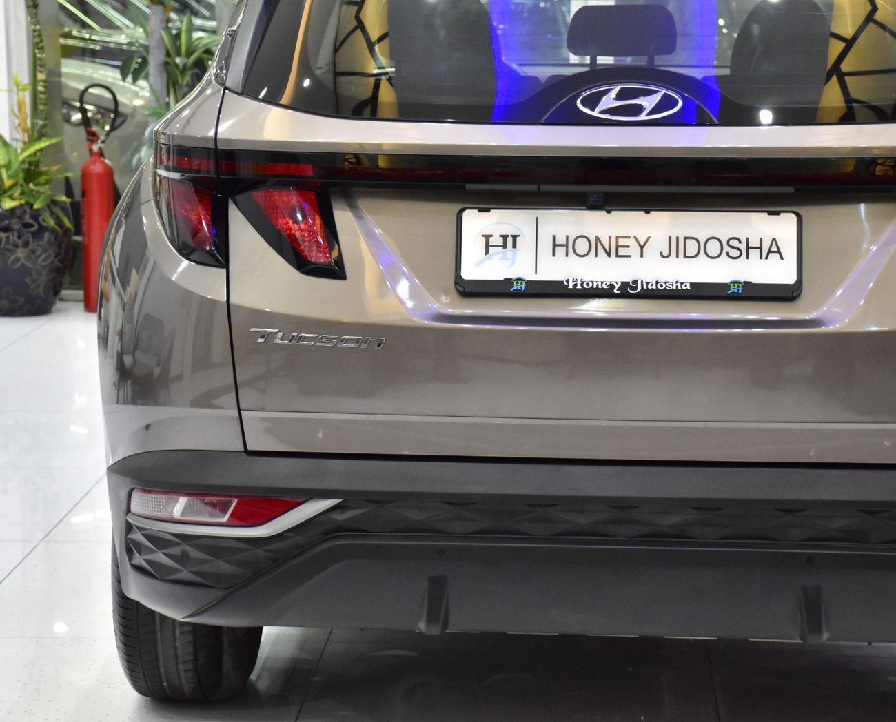 Hyundai Tucson EXCELLENT DEAL for our Hyundai Tucson ( 2023 Model ) in Brown Color GCC Specs