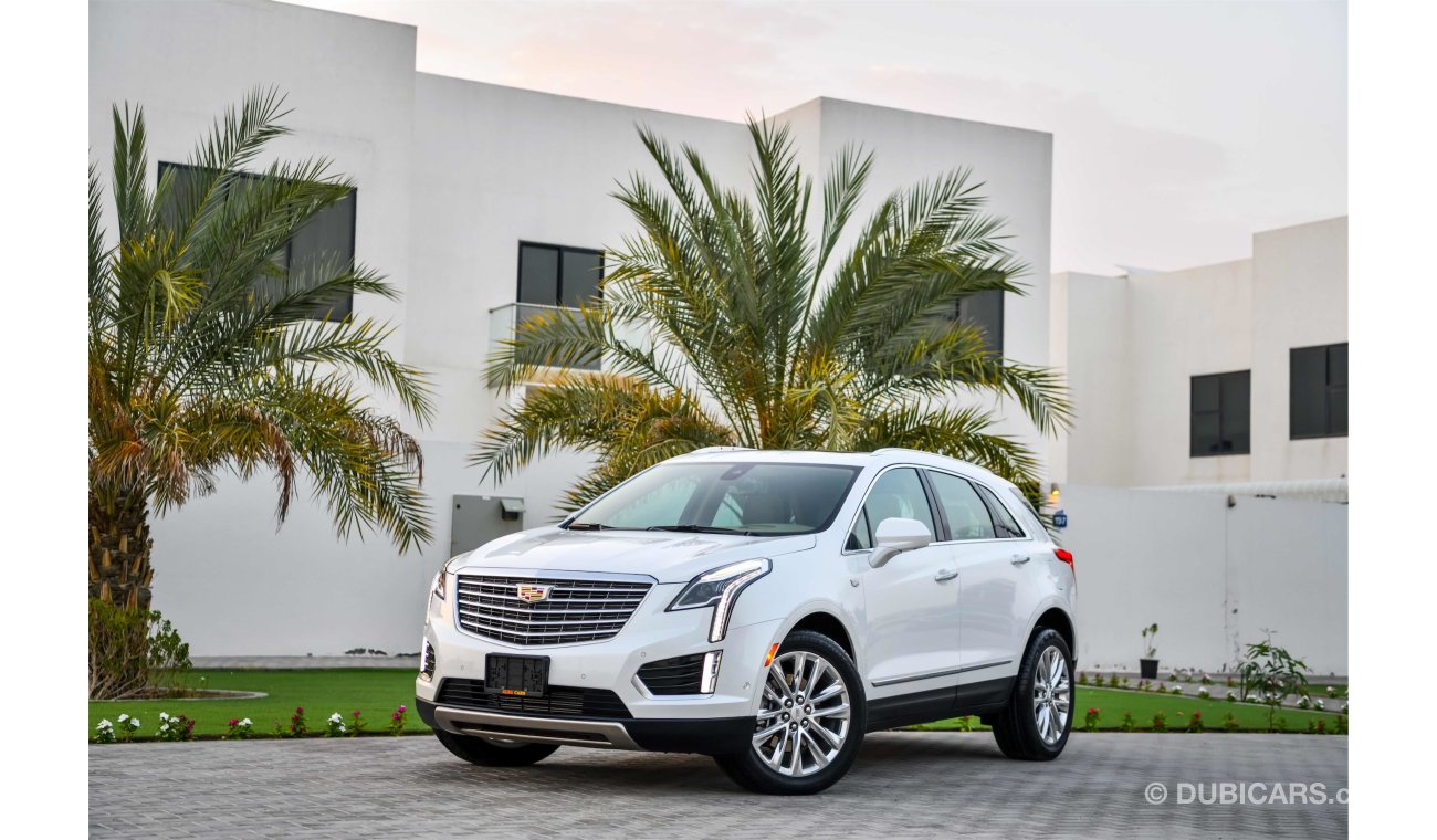 Cadillac XT5 AWD Platinum - Agency Warranty and Service Contract - GCC - AED 3,240 Per Month - 0% Downpayment