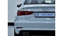 أودي A3 EXCELLENT DEAL for our Audi A3 30TFSi ( 2016 Model! ) in White Color! GCC Specs