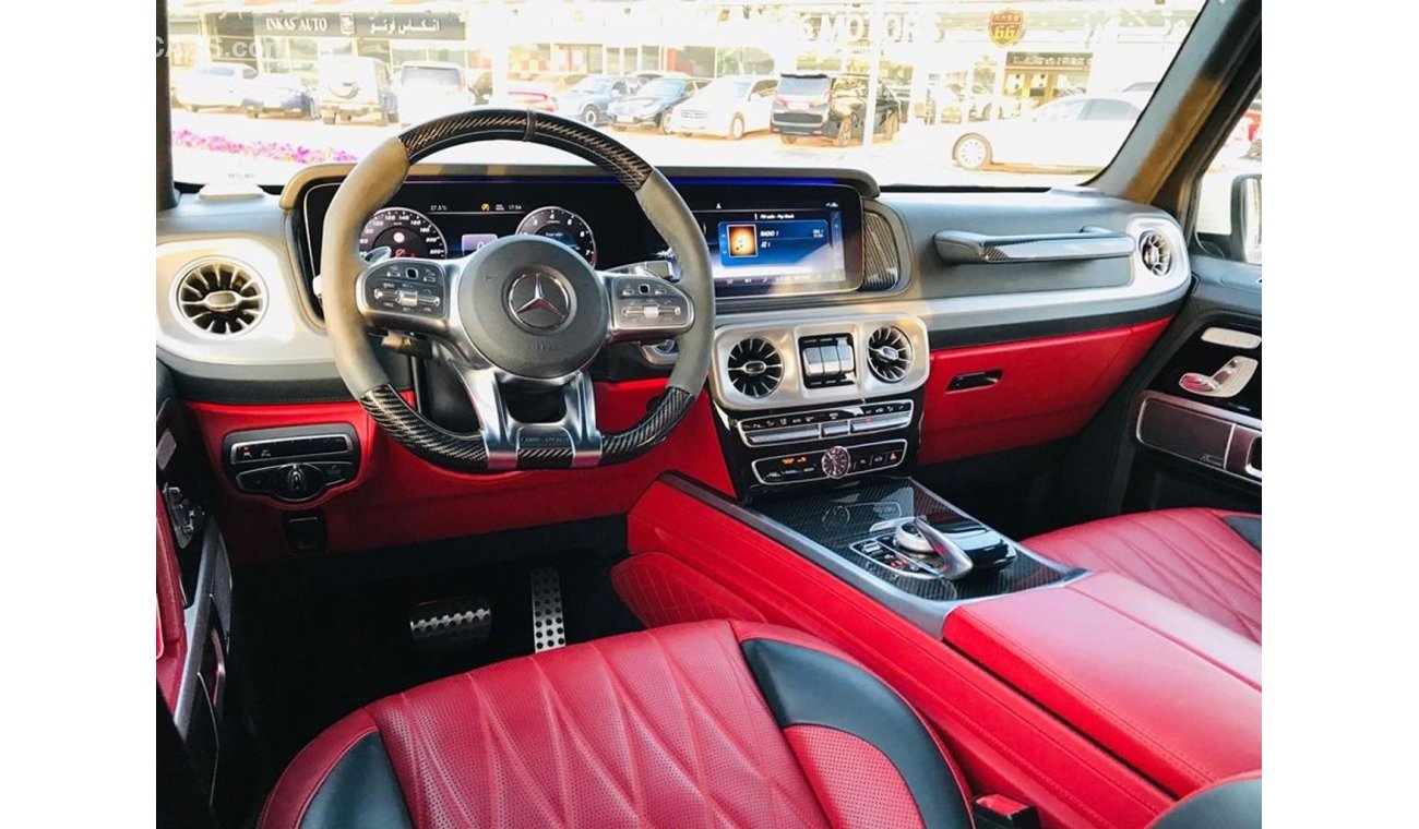 Mercedes-Benz G 63 AMG Pearl White