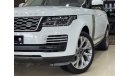 لاند روفر رانج روفر فوج HSE Range Rover Vouge HSE GCC 2019 under warranty and service contract from agency