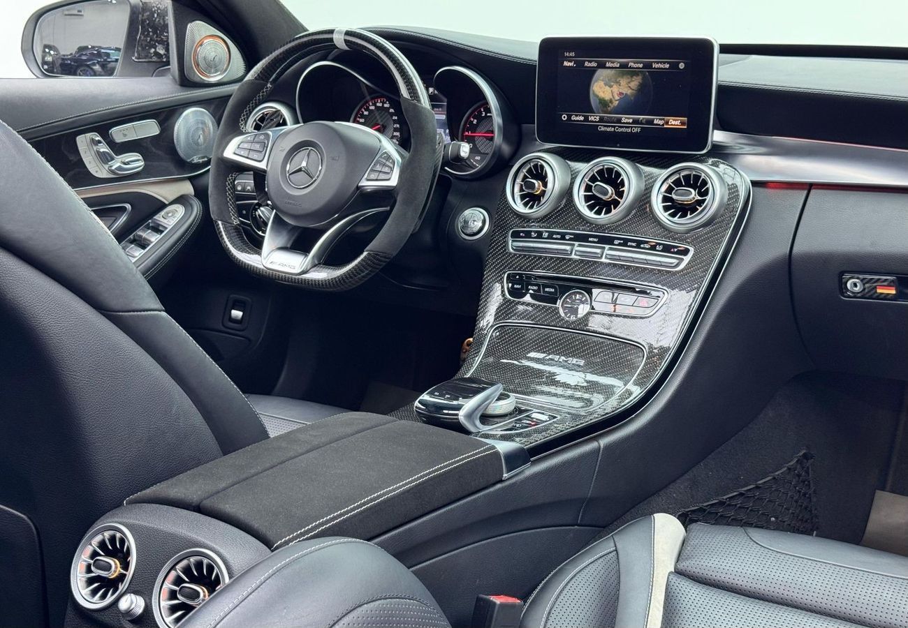 Mercedes-Benz C 63S AMG 2017 Mercedes Benz C 63s AMG, Very Low Km, Excellent Condition, Japanese