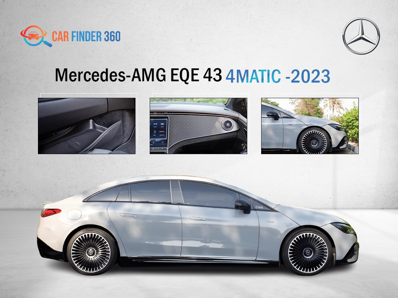 مرسيدس بنز EQE 43 2023 Mercedes-AMG EQE 43 4MATIC — 18,000 km only