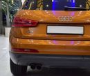 أودي Q3 EXCELLENT DEAL for our Audi Q3 2.0T Quattro ( 2013 Model ) in Orange Color GCC Specs