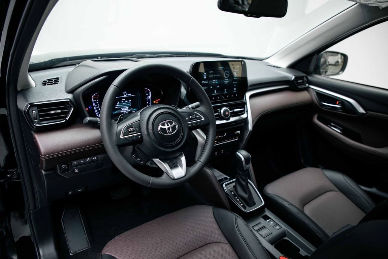 Toyota Urban Cruiser GLX 1.5L - Pearl Midnight Black Inside Black and Brown | Export Only