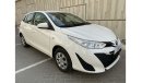 Toyota Yaris 1.3L | GCC | EXCELLENT CONDITION | FREE 2 YEAR WARRANTY | FREE REGISTRATION | 1 YEAR COMPREHENSIVE I