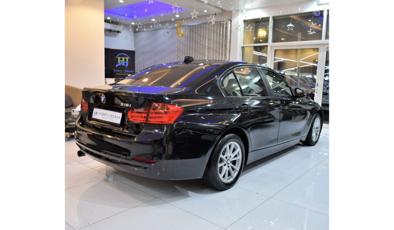 BMW 316i EXCELLENT DEAL for our BMW 316i ( 2015 Model! ) in Black Color! GCC Specs