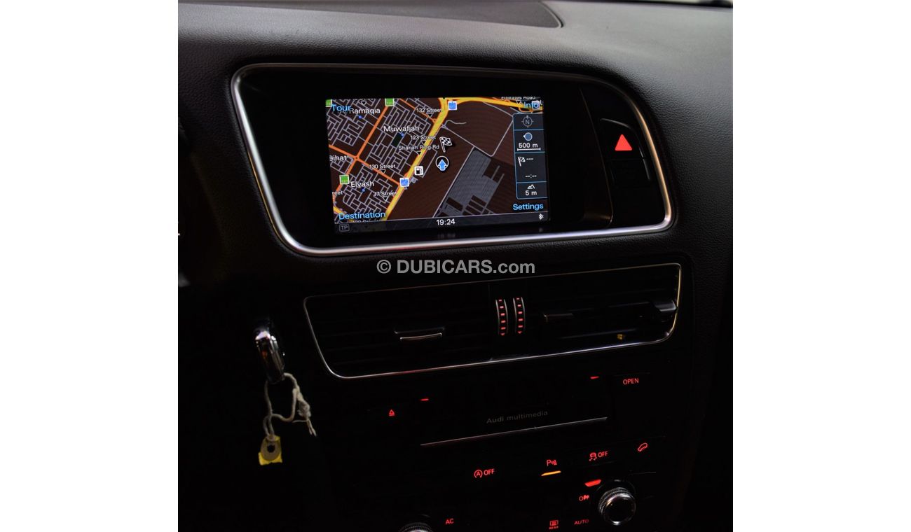 Audi Q5 EXCELLENT DEAL for our Audi Q5 S-Line 3.0T Quattro 2014 Model!! in White Color! GCC Specs