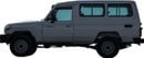 Toyota Land Cruiser 70 TLC78 MT ECTP2M018 –2026 Toyota LC78 3 Doors Hardtop - 4.2L Diesel Manual - Std - White