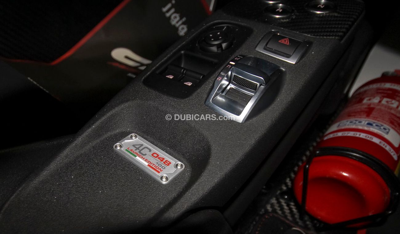 Alfa Romeo 4C Launch Edition