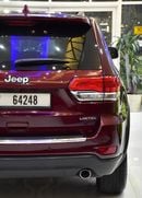 Jeep Grand Cherokee EXCELLENT DEAL for our Jeep Grand Cherokee Limited 4x4 ( 2017 Model ) in Red Color GCC Specs