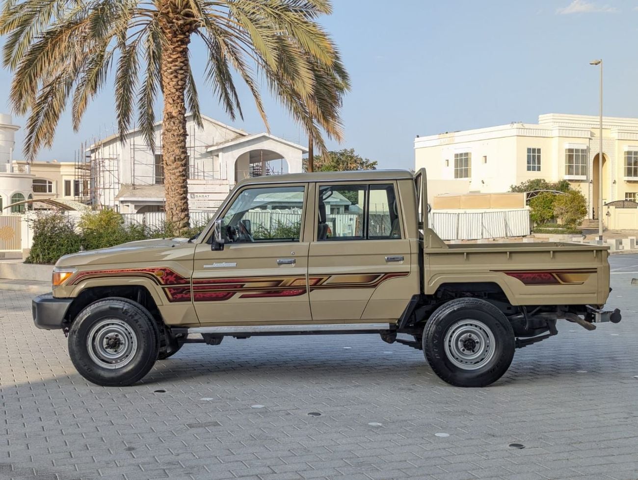 Toyota Land Cruiser Pick Up Toyota LC79 double cabin LHD brown colour