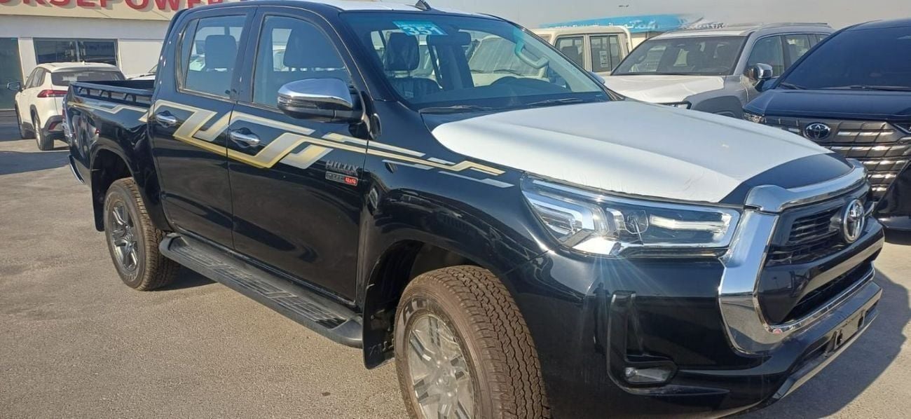 Toyota Hilux SGLX TOYOTA HILUX 2.4L Diesel AUTOMATIC TRANSMISSION COLOR BLACK MODEL 2025