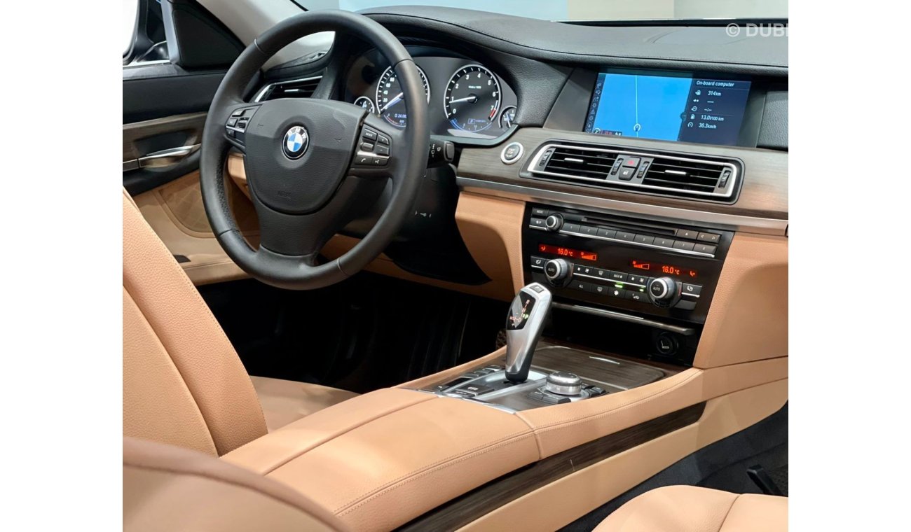 BMW 730Li 2012 BMW 730LI, BMW History, Warranty, Service Contrcat, Low kms, GCC