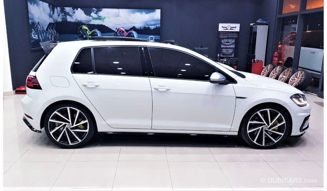 Volkswagen Golf VW GOLF R 2019 GCC CAR STILL UNDER DEALER WARRANTY IN PERFECT CONDITION