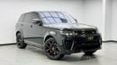 Land Rover Range Rover Sport 2022 Range Rover Sport SVR Carbon Edition, Warranty, Full Service History, Very Low Km, GCC Standard