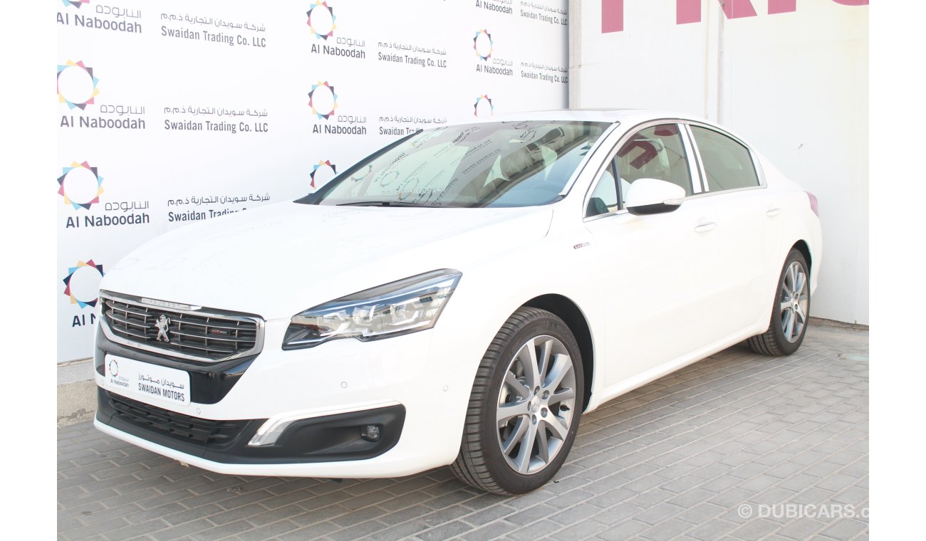 Peugeot 508 1.6L GT LINE 2018 BRAND NEW WITH WARRANTY 5 YEAR OR 100,000 KM