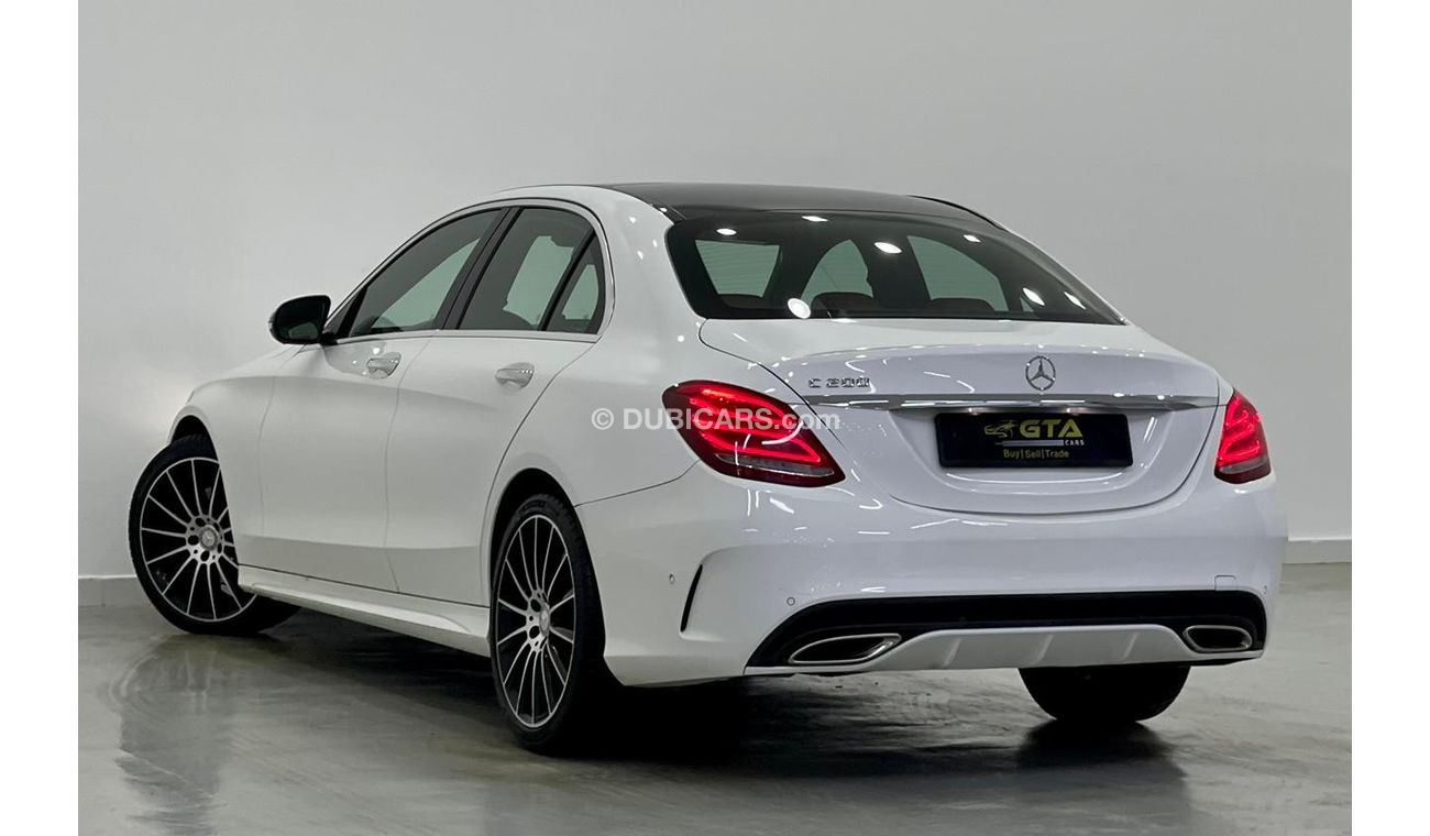 Mercedes-Benz C 200 AMG Pack 2017 Mercedes Benz C200 AMG Line, Full Service History, GCC