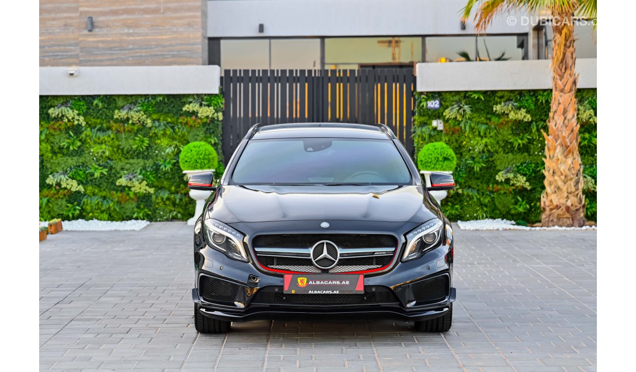 مرسيدس بنز GLA 45 AMG Edition 1 | 3,085 P.M (4 Years) | 0% Downpayment | Perfect Condition | Low Mileage!