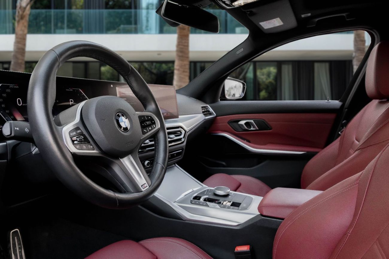 بي أم دبليو 320 3,134 P.M | 0% Downpayment | BMW 3-series M-Kit Agency Warranty!