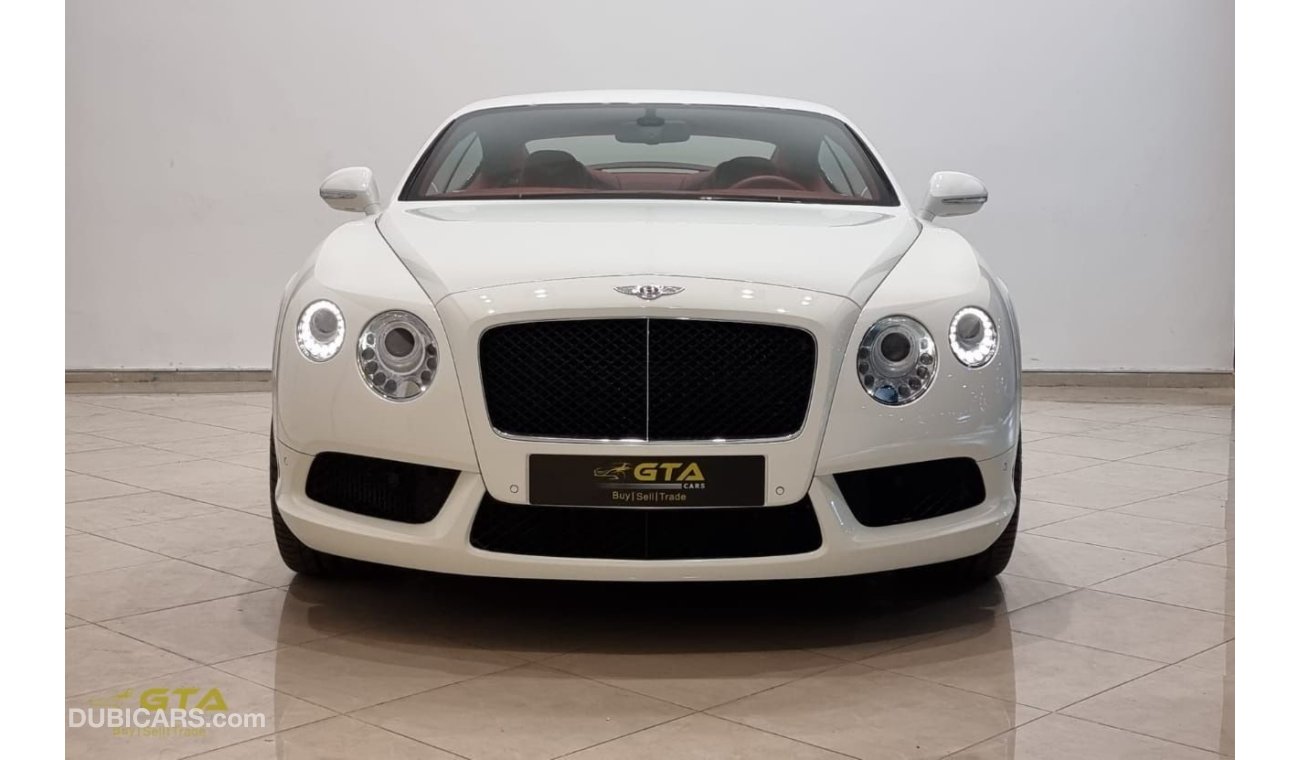 Bentley Continental GT 2015 Bentley Continental GT, Warranty-Service History, GCC