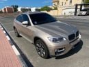 BMW X6 BMW X6 xDrive35i ( 2013 Model ) in Silver / Beige Color GCC Specs