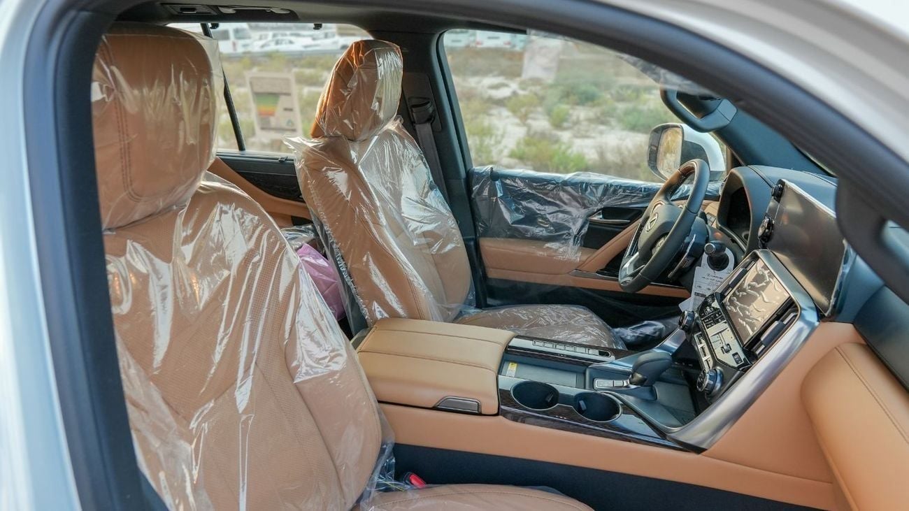 لكزس LX 700h 2026 Lexus LX700h Signature 3.5L AT Hybrid (White) 5 Seats