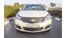 Chevrolet Traverse CHEVROLET TRAVERSE - 2014 - GCC - ZERO DOWN PAYMENT - 1110 AED/MONTHLY - 1 YEAR WARRANTY