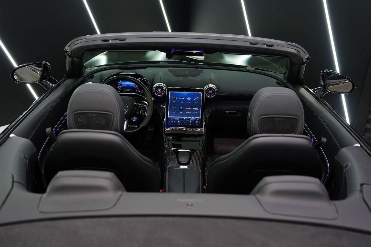مرسيدس بنز SL 63 AMG Dynamic PLUS Pack, AMG Track Pace, Front Lift System, Carbon Interior!!