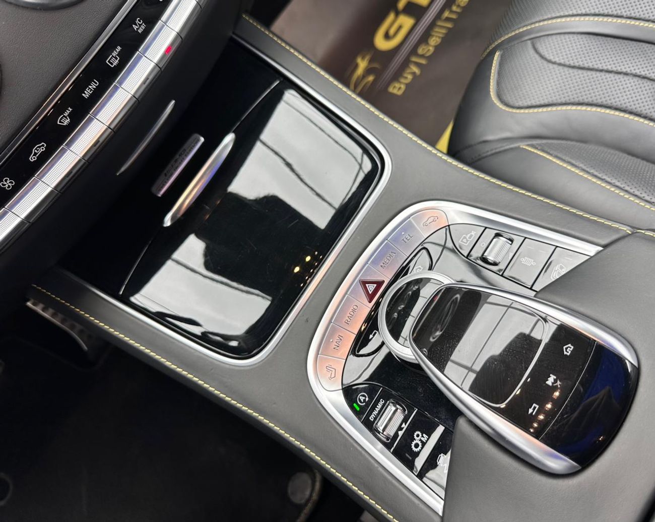 Mercedes-Benz S 63 AMG Std 4.0L (604 HP) 2018 Mercedes-Benz S63 AMG, Yellow Night Edition, Mercedes FSH,