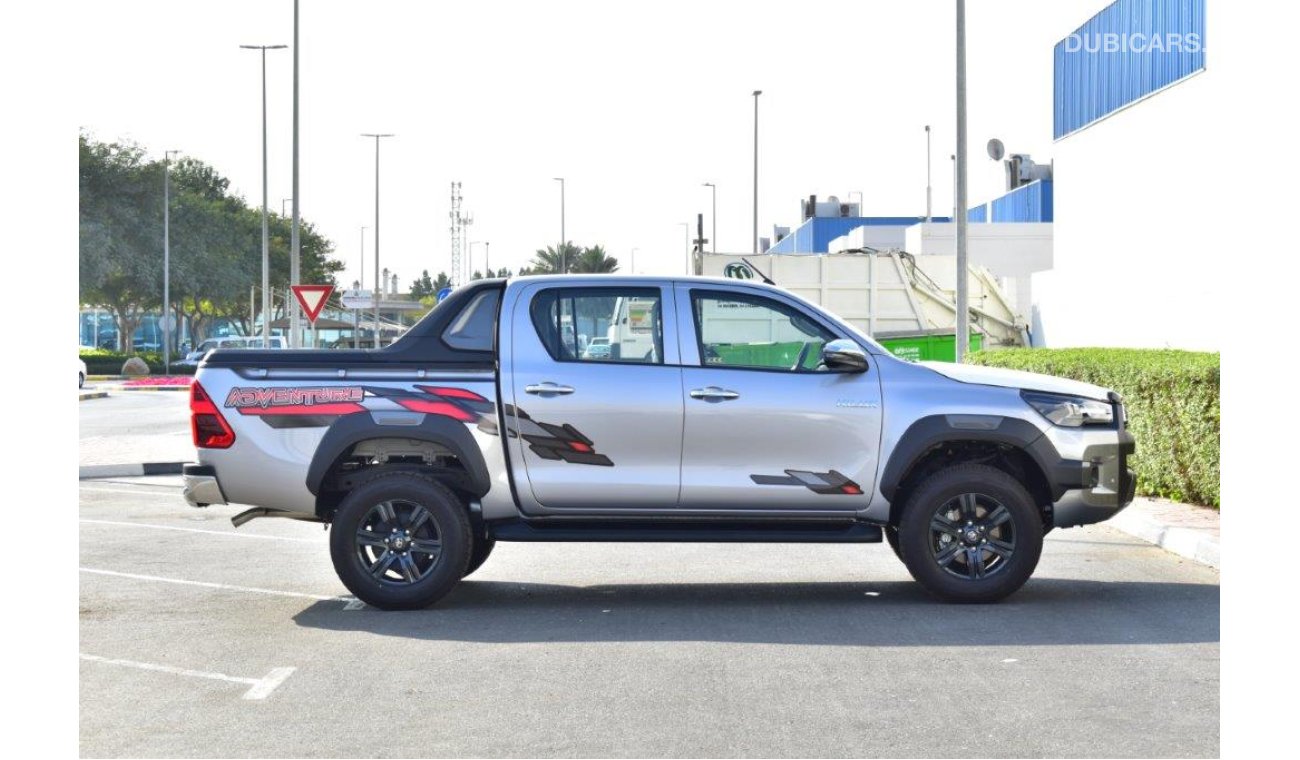 تويوتا هيلوكس DOUBLE CAB PICKUP DLX 2.4L DIESEL 4WD AUTOMATIC  ADVENTURE  KIT )