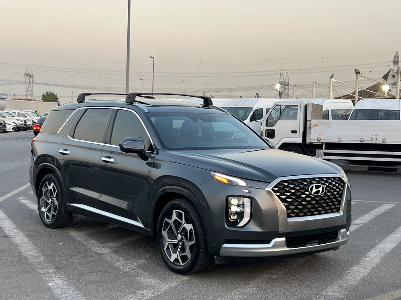 هيونداي باليساد 2022  Hyundai Palisade Calligraphy Edition Full Option Panoramic View - 360* 5 CAM - HUD - 3.8L  V6