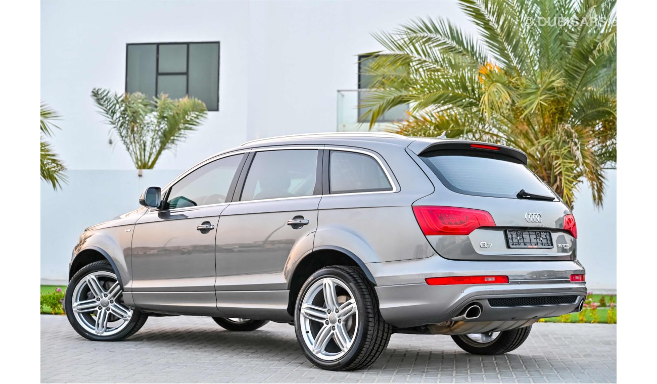 Audi Q7 S-Line | AED 1,743 Per Month | 0% DP | Good Condition | Fully Loaded