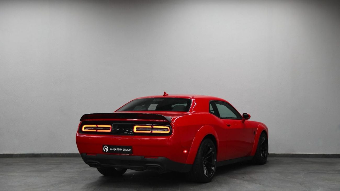 Dodge Challenger SRT Hellcat 6.2L (707 HP) | Brand New | Clean Title | 3 Years Warranty | AED7,600 monthly with 0% Do