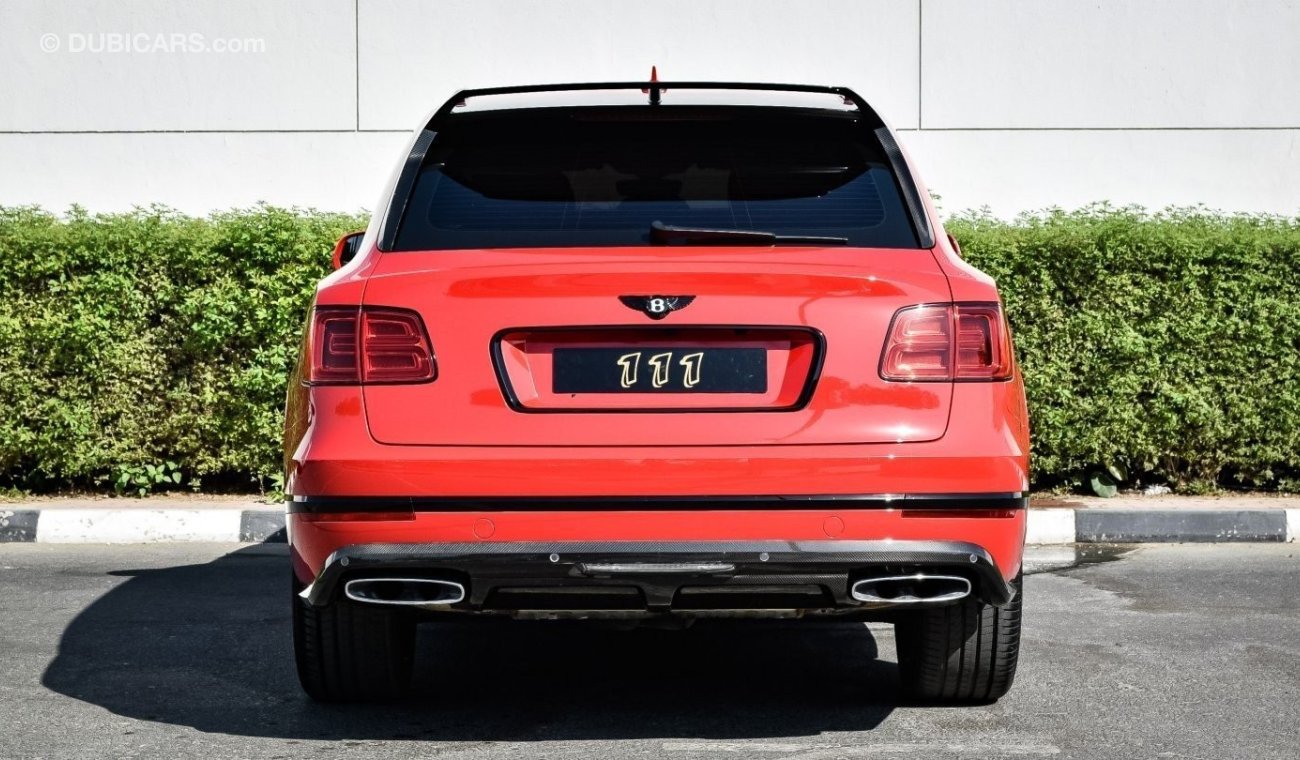 Bentley Bentayga W12 / GCC Specifications