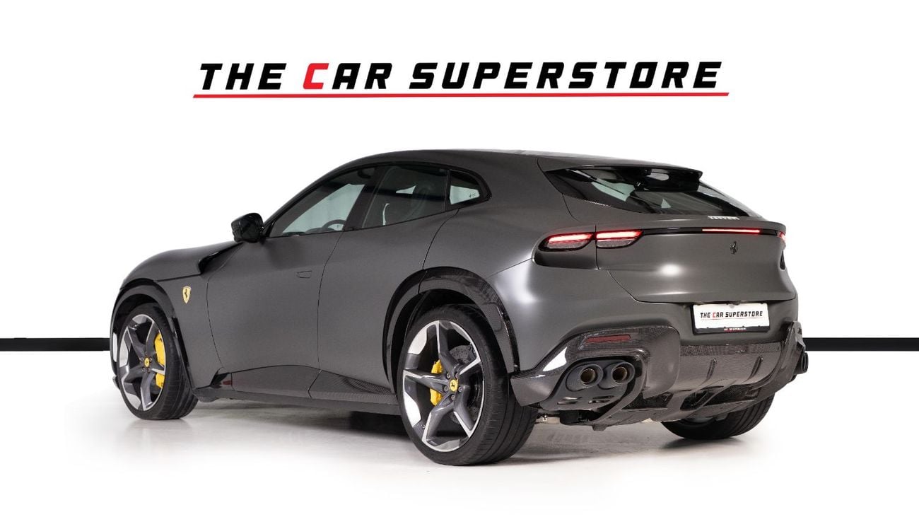 Ferrari Purosangue Naturally Aspirated V12-Full Carbon Fiber Package-BURMESTER High End Audio