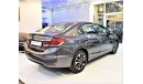 Honda Civic AMAZING Honda Civic 2013 Model!! in Grey Color! GCC Specs