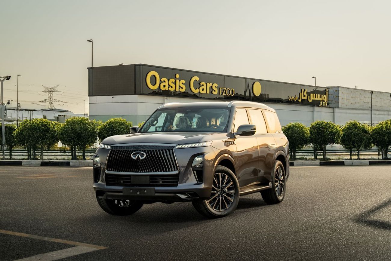 Infiniti QX80 Autograph Bench Chairs 3.5L Twin Turbo 2025 Fully Loaded GCC Brand New