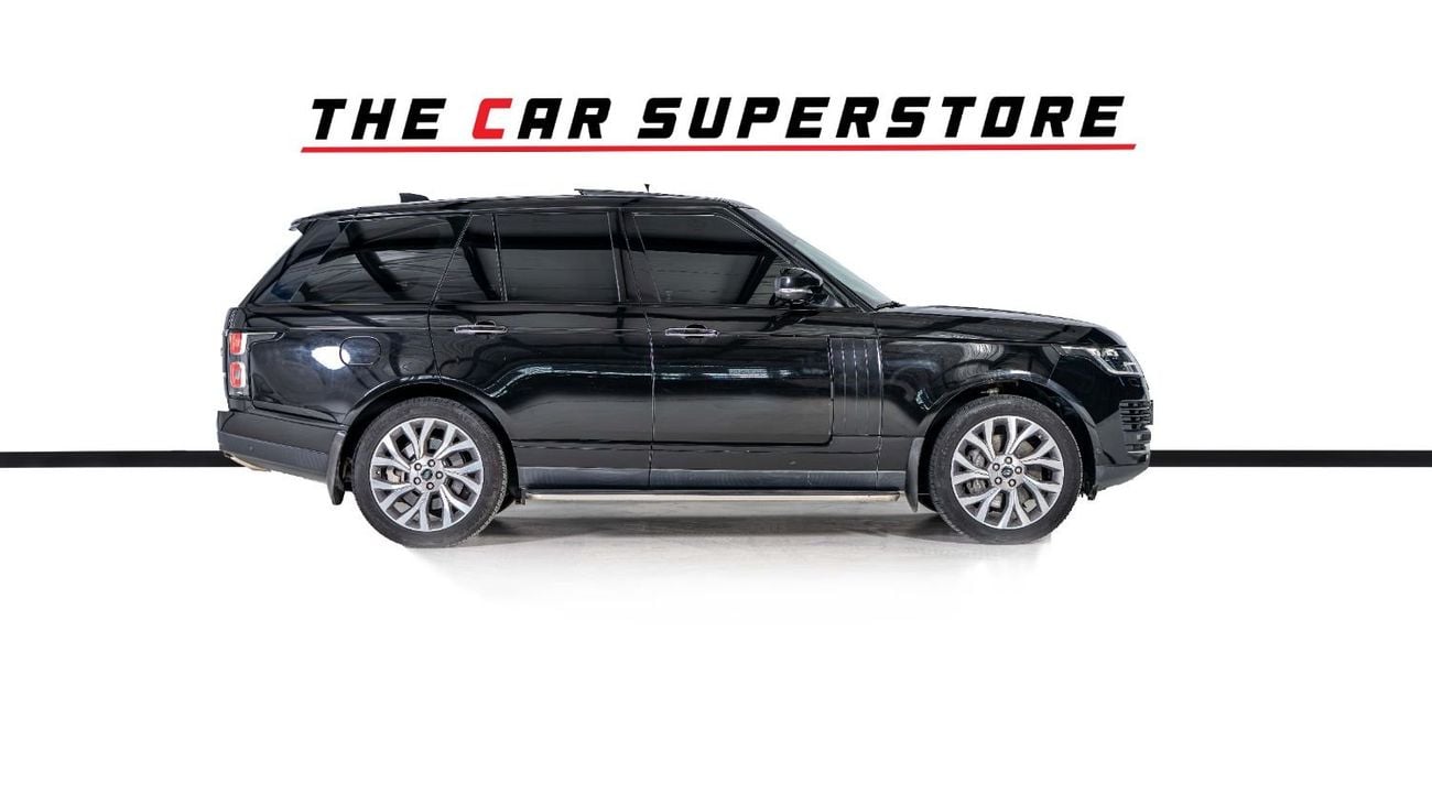 Land Rover Range Rover Supercharged 5.0L GCC-High Specifications-Premium Red Leather Interior