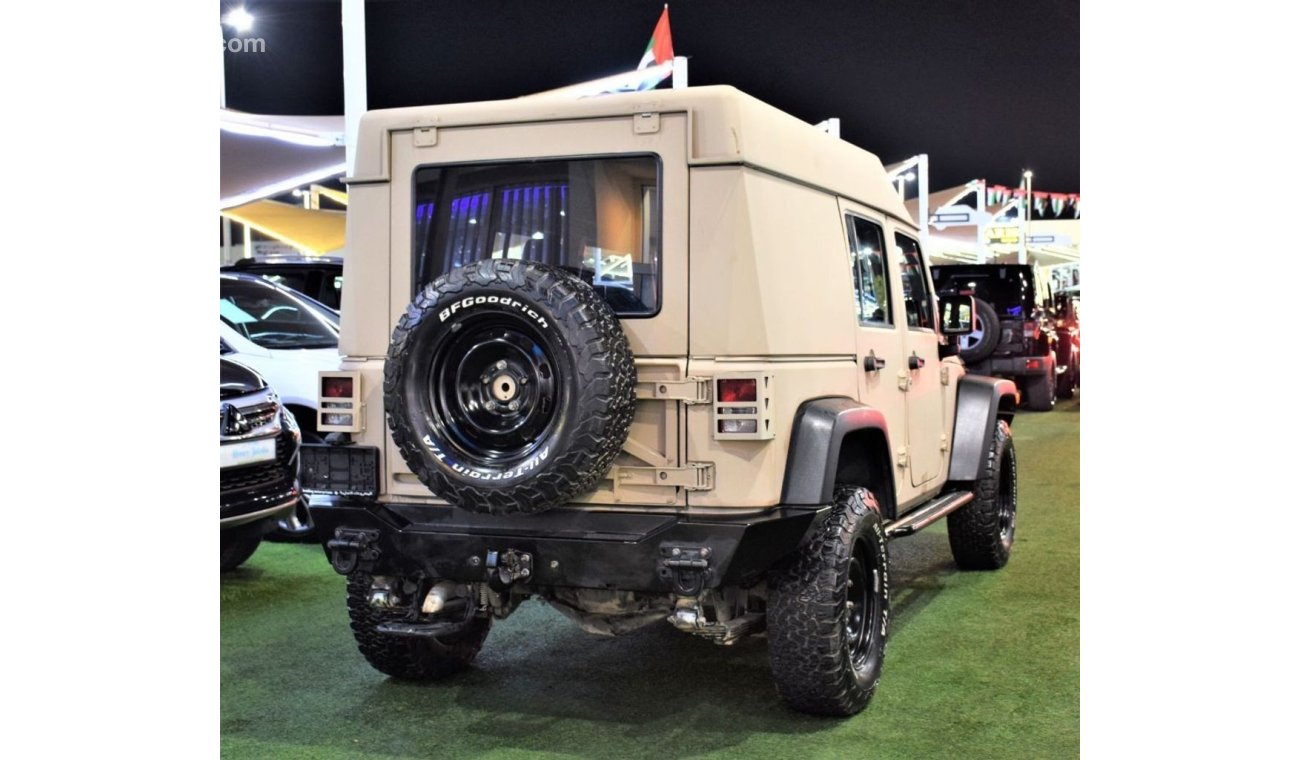 جيب رانجلر ONLY 23000 KM !!! ( DIESEL ) One And Only Jeep Wrangler "ARMY INSPIRED" 2013 Model!! in Desert Brown