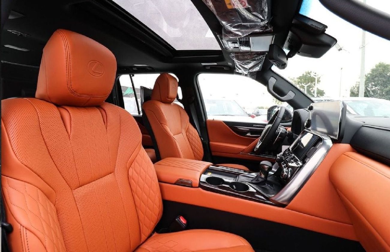 لكزس LX 600 VIP 3.5L 3 SEATS 2024 | BLACK - FLAIR | BEST EXPORT PRICE