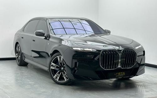 بي أم دبليو 760i 2024 BMW 760i xDrive M-Sport, 2028 BMW Warranty and Service Pack, BMW Service History, GCC