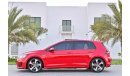 فولكس واجن جولف GTI | 1,253 P.M | 0% Downpayment | Full Option | Spectacular Condition!