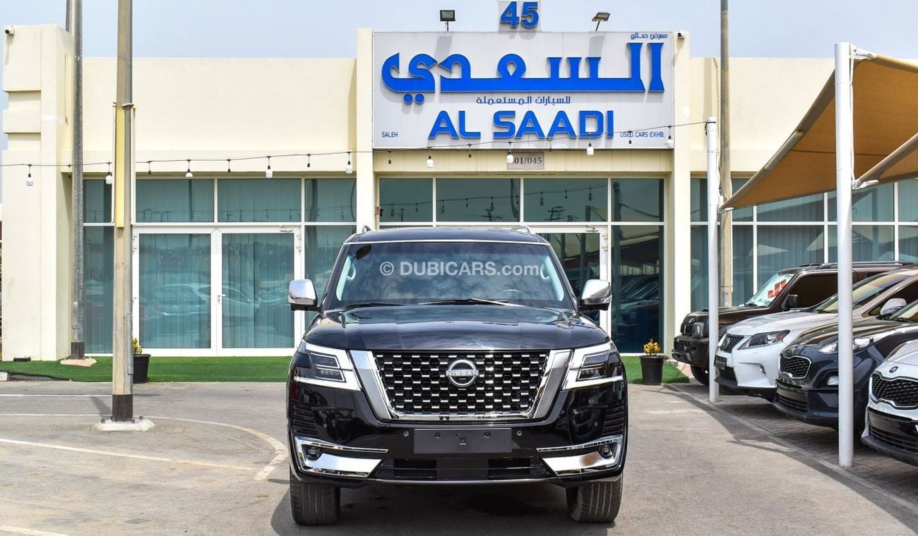 Nissan Patrol Platinum LE With 2023 body kit