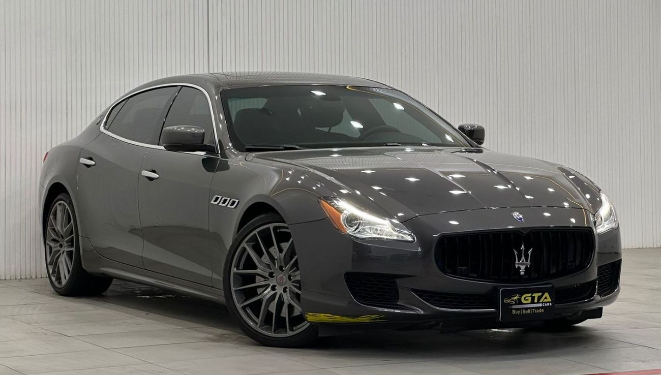 Maserati Quattroporte 2016 Maserati Quattroporte GTS, Full Maserati Service History, Low Kms, Full Options, GCC