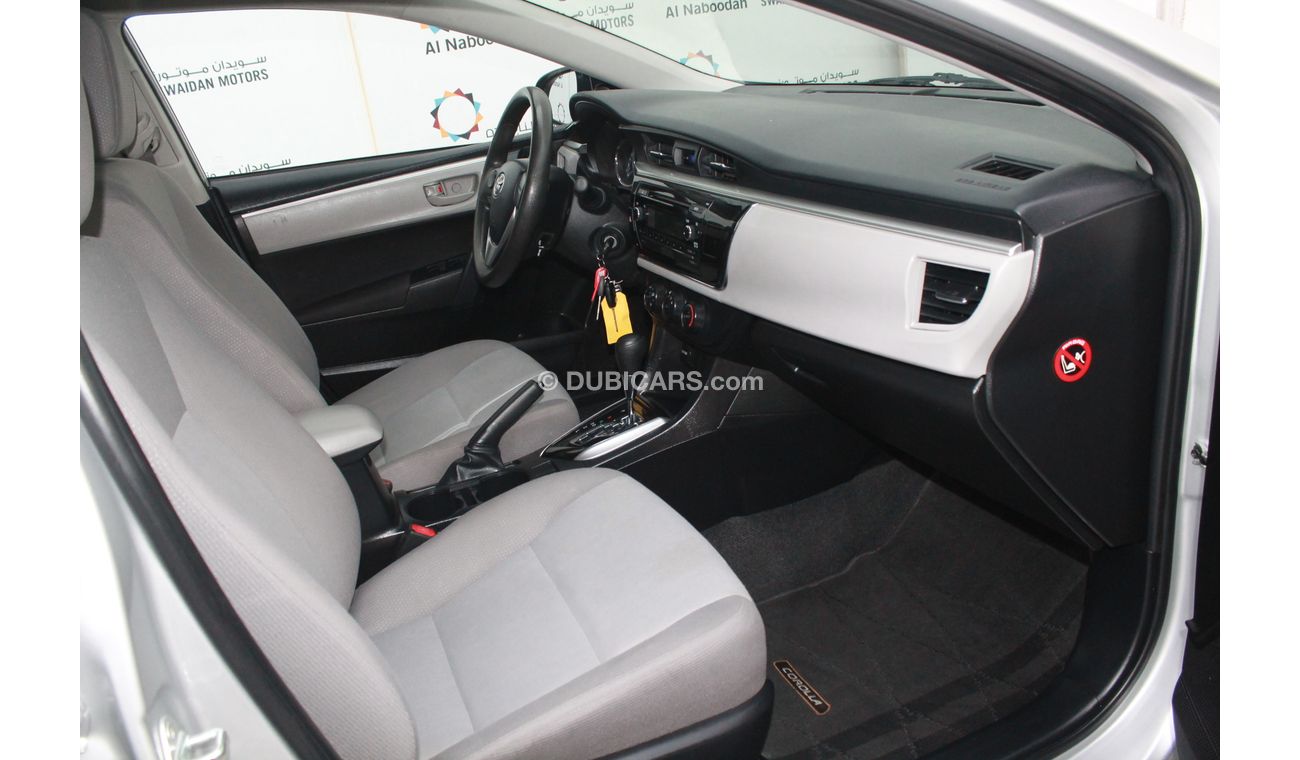 Toyota Corolla 2.0L SE 2015 MODEL GCC SPECS