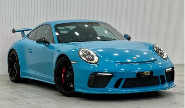 Porsche 911 GT3 *Special Order* 2018 Porsche 911 GT3 Manual Transmission, May 2024 Porsche Warranty, Low Kms, GCC