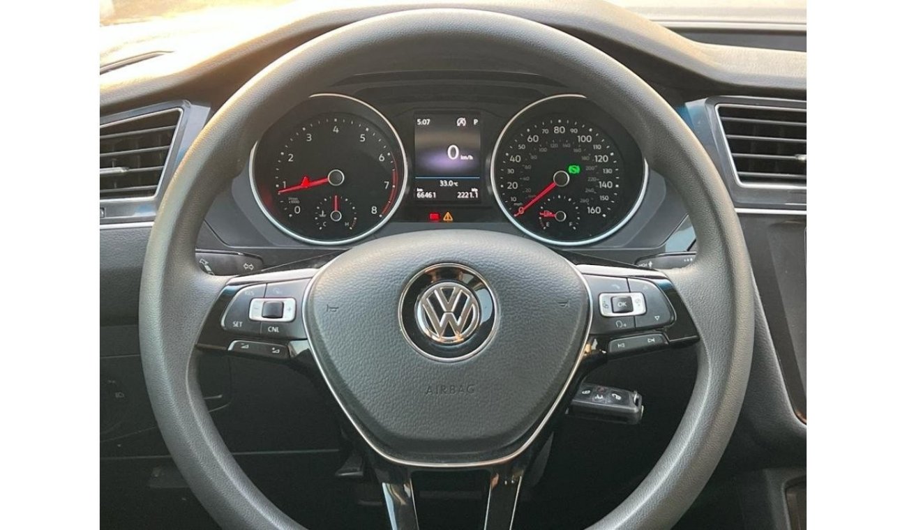 فولكس واجن تيجوان VOLKSWAGIN TIGUAN TSI 2018 IN LOW MILEAGE WITH ONE YEAR WARRANTY