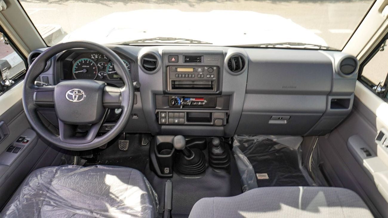 Toyota Land Cruiser 70 LC 78 HARDTOP 4.0L MT ECTAGR021 - 2026 Toyota LC78 3 Doors Hardtop - 4.0L Petrol Manual White