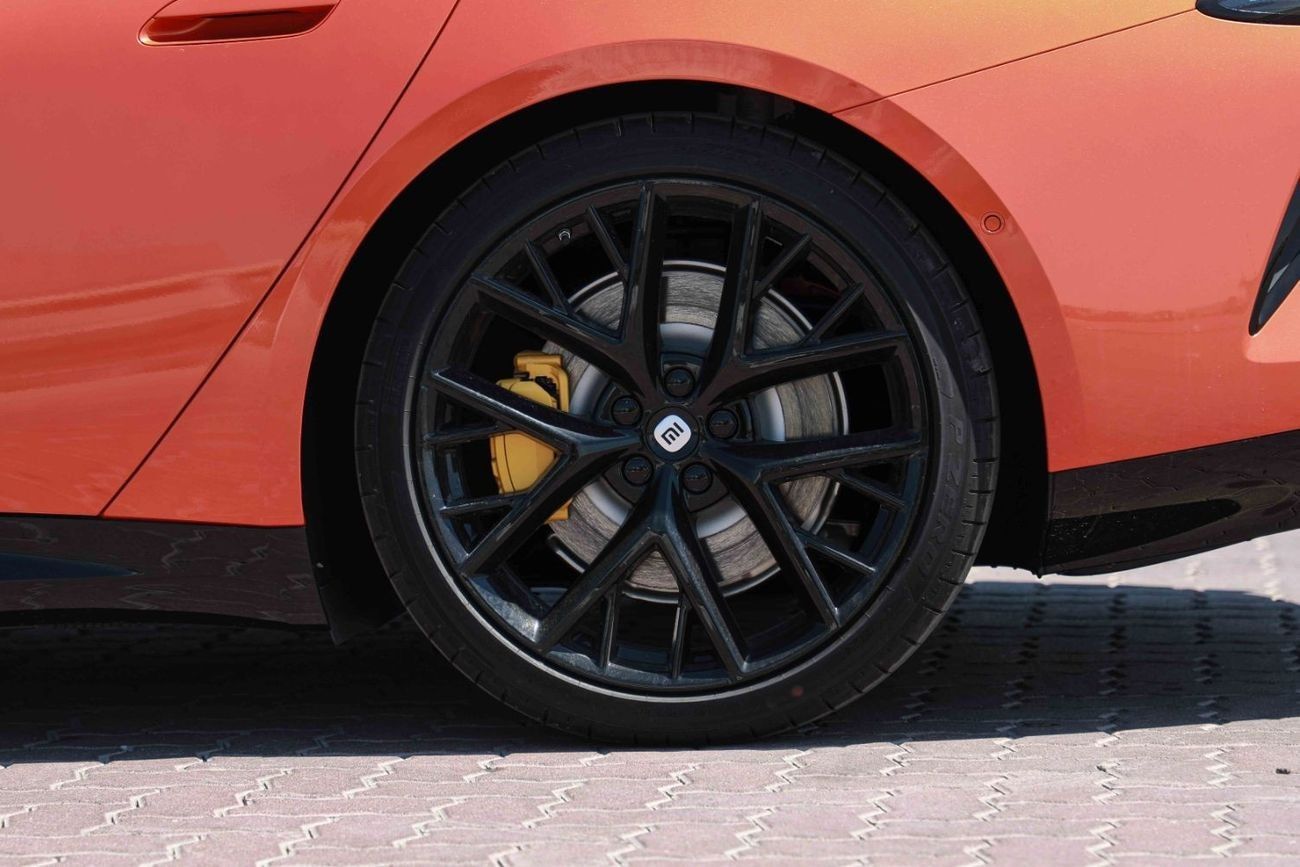 Xiaomi SU7 2025 XIAOMI SU7 MAX 21" SPORT WHEELS - ORANGE inside GREY | Export Price